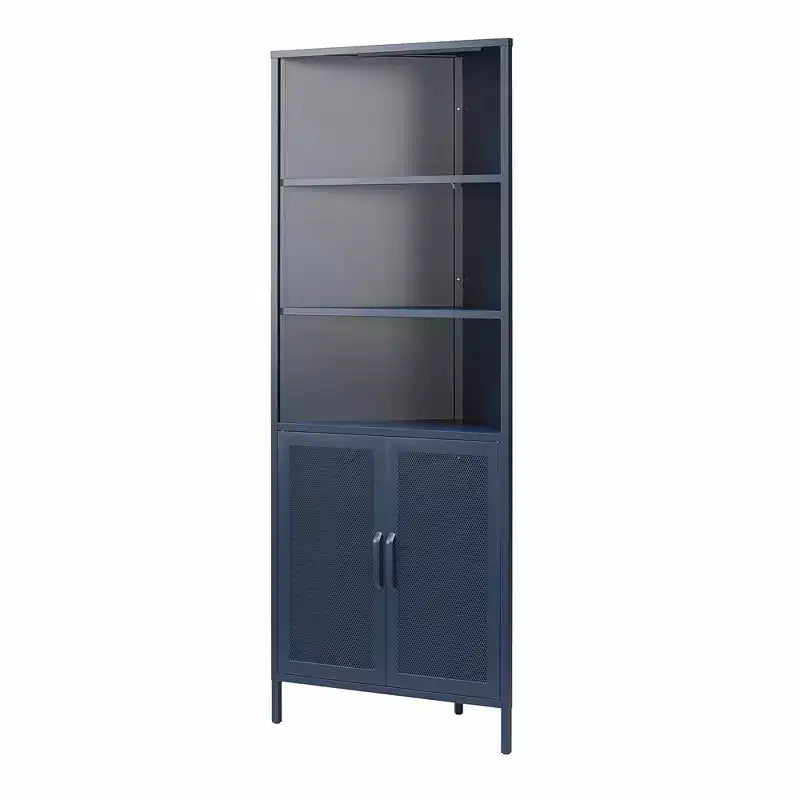 Armario esquinero de almacenamiento con 2 puertas