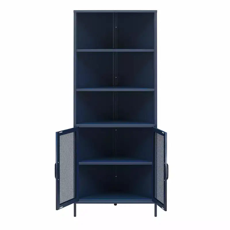 Armario esquinero de almacenamiento con 2 puertas