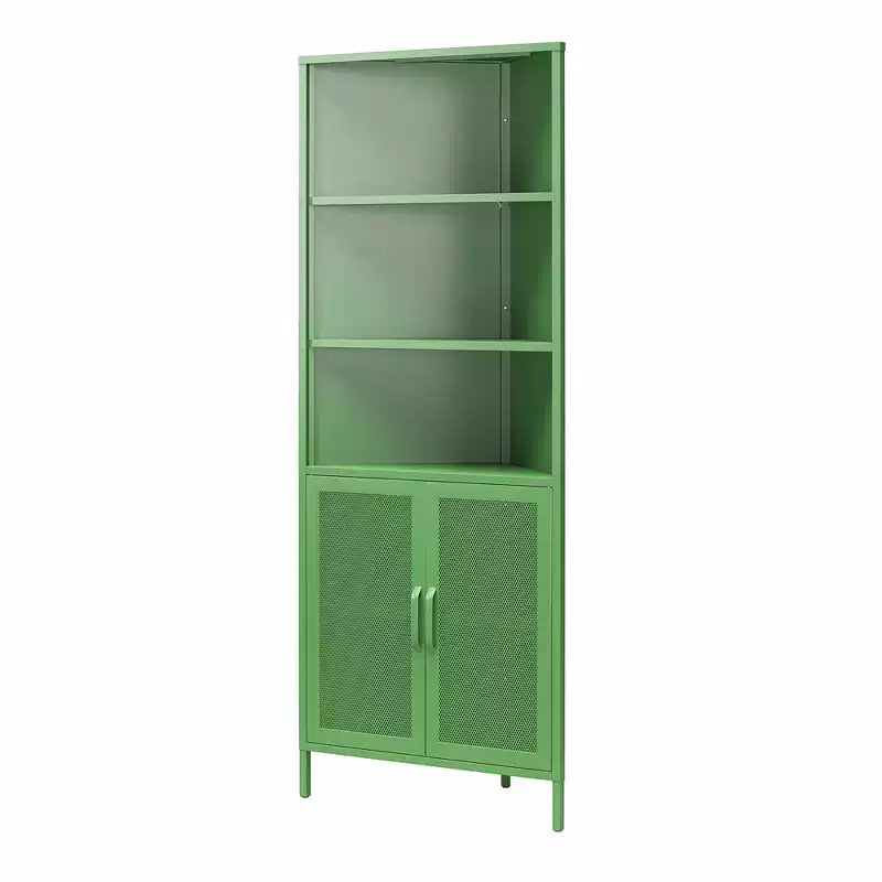 Armario esquinero de almacenamiento con 2 puertas