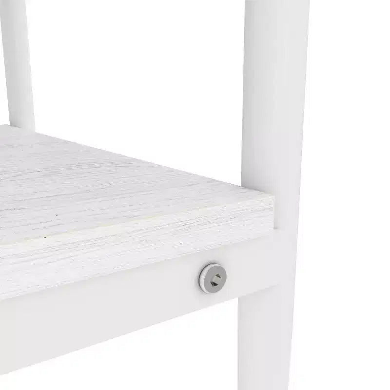 Set aus 2 rechteckigen Beistelltischen mit Tischplatte aus gehärtetem Glas, für das Wohnzimmer, braunes Glas
