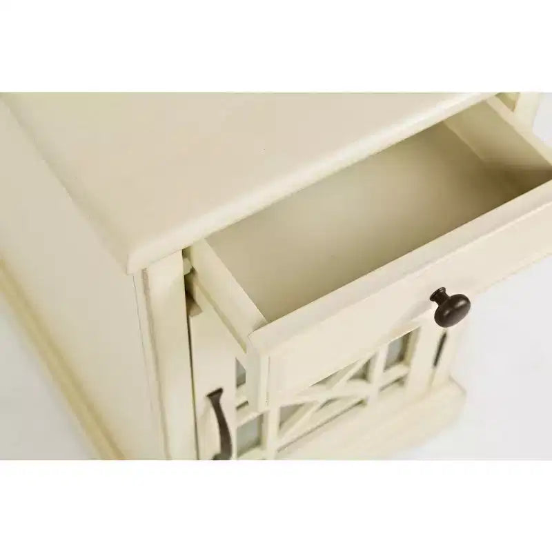Petite table d'appoint avec fonction de recharge USB