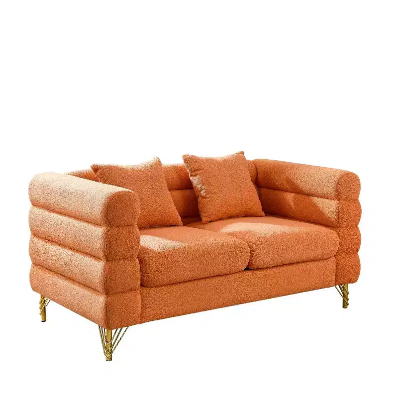 Causeuse surdimensionnée de 60 pouces, canapé confortable en tissu pour le salon — canapé à assise profonde