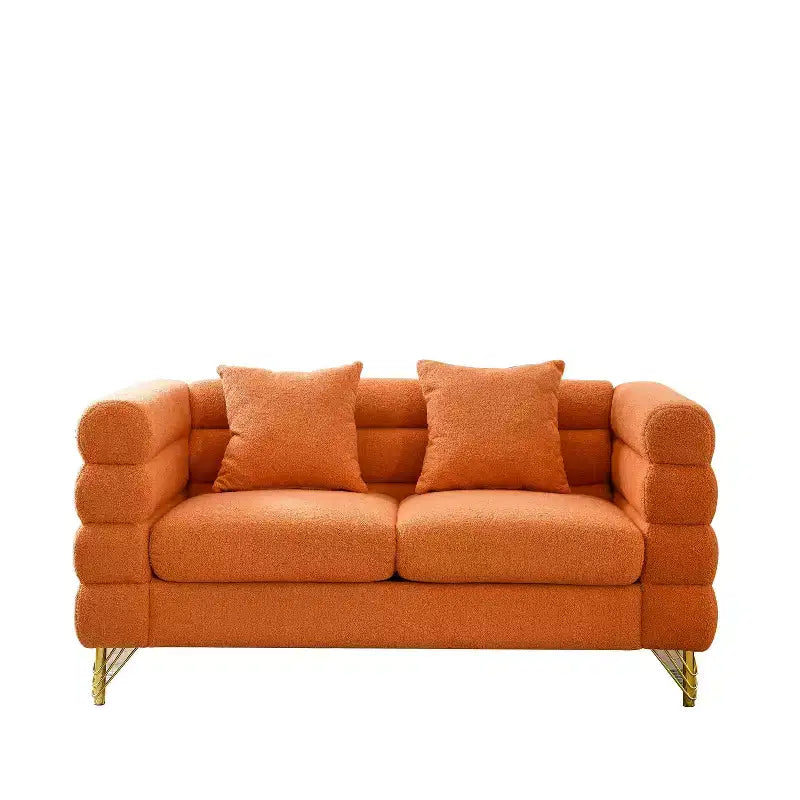 Causeuse surdimensionnée de 60 pouces, canapé confortable en tissu pour le salon — canapé à assise profonde
