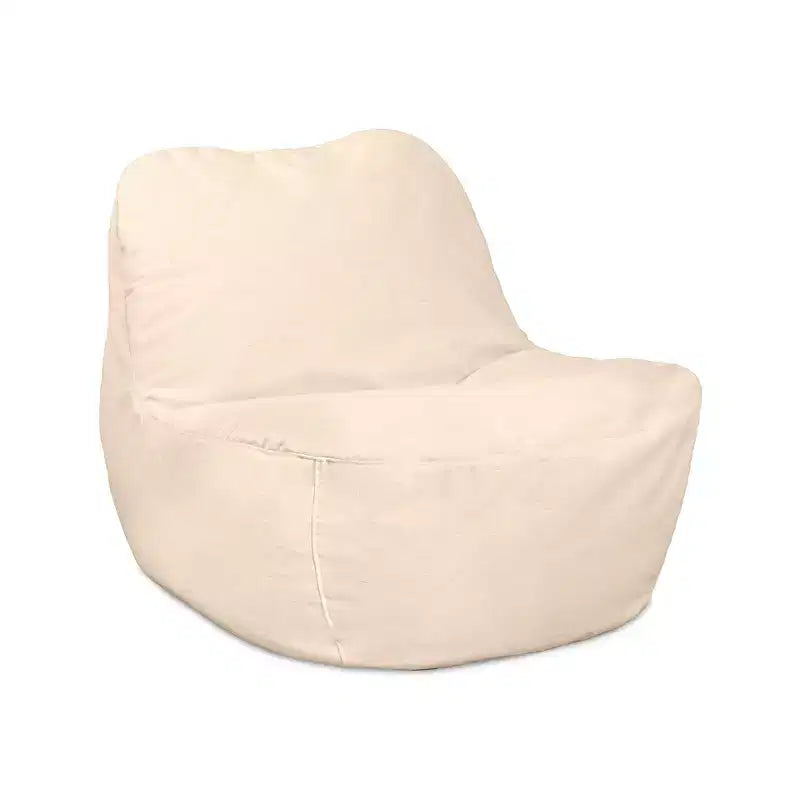 Silla ligera para patio exterior, con tela de alta calidad y cómodo relleno de bolitas.