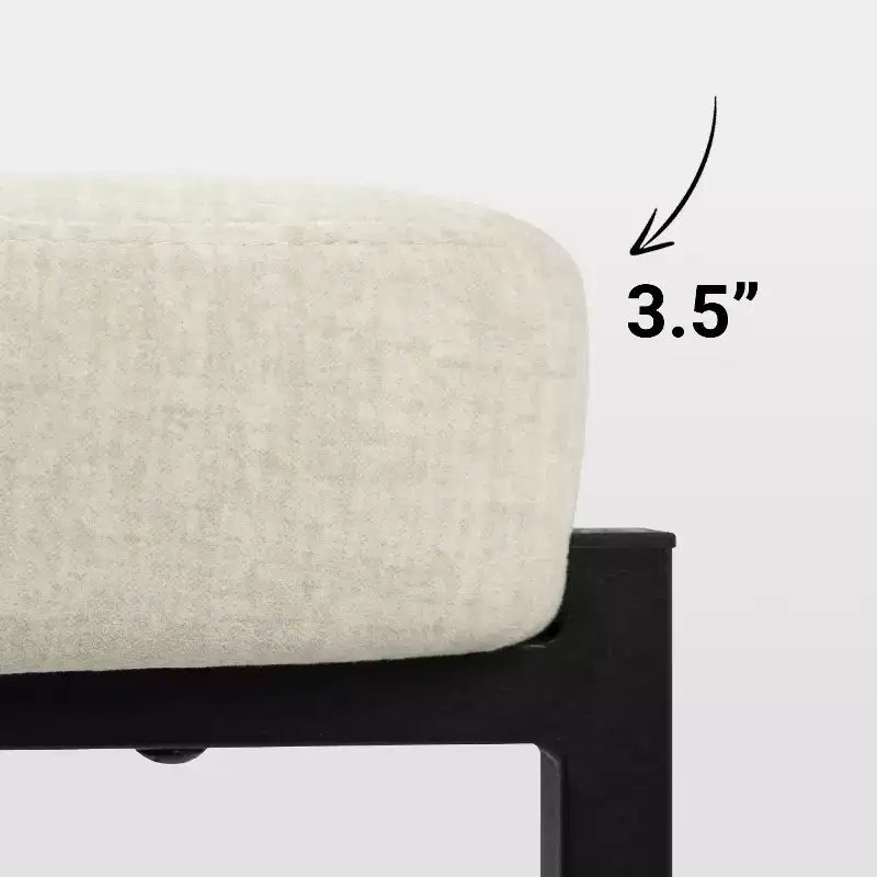 Tabourets de bar ronds modernes, chaises de comptoir recouvertes de velours pour salle à manger