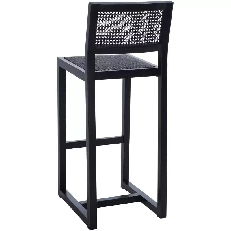Rattan-Barhocker
