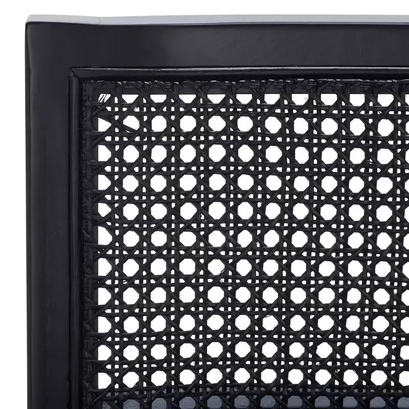 Rattan-Barhocker