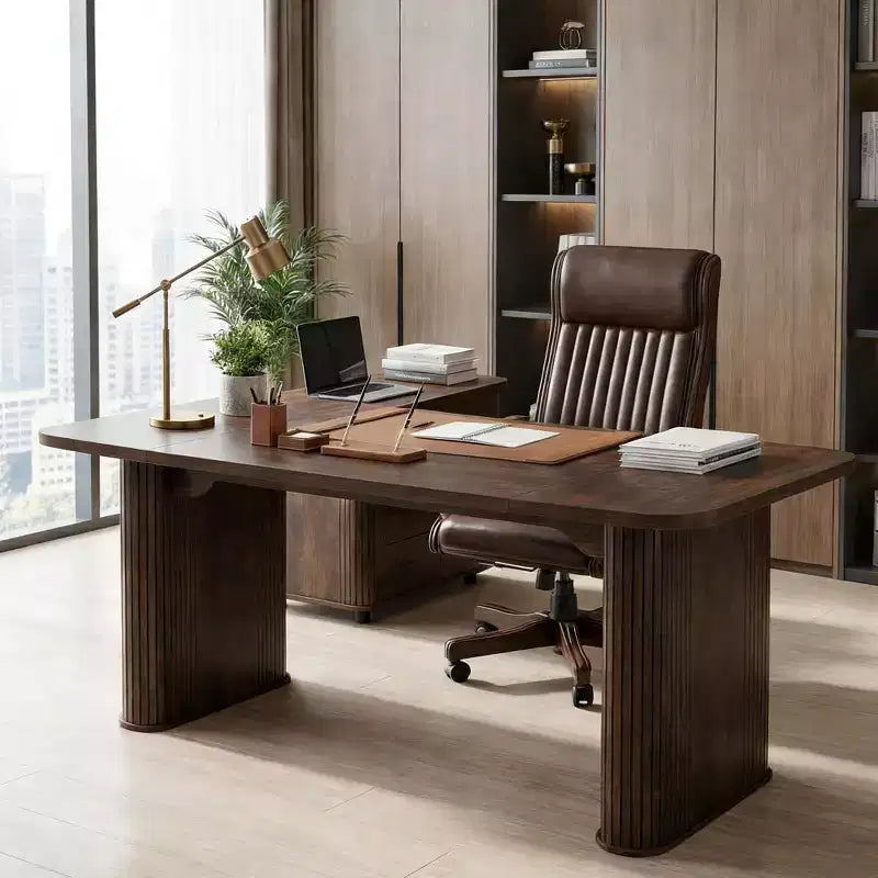 Table de salle à manger de 63 pouces pour 6 à 8 personnes, table de cuisine de style campagnard avec grand plateau, table rectangulaire pour la salle à manger, le salon ou la cuisine