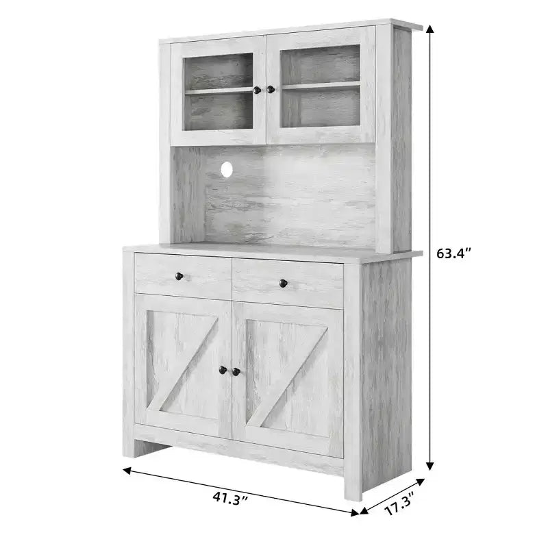 Alacena de cocina moderna, solución independiente de almacenamiento para alimentos, platos y artículos básicos, ideal para organizar el comedor, diseño contemporáneo