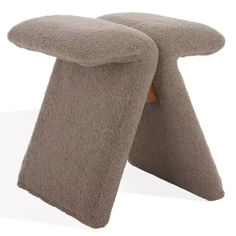 Repose-pieds en polaire Teddy