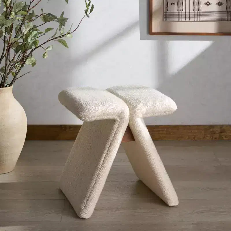Repose-pieds en polaire Teddy