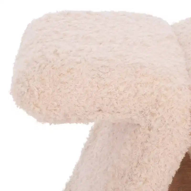 Repose-pieds en polaire Teddy