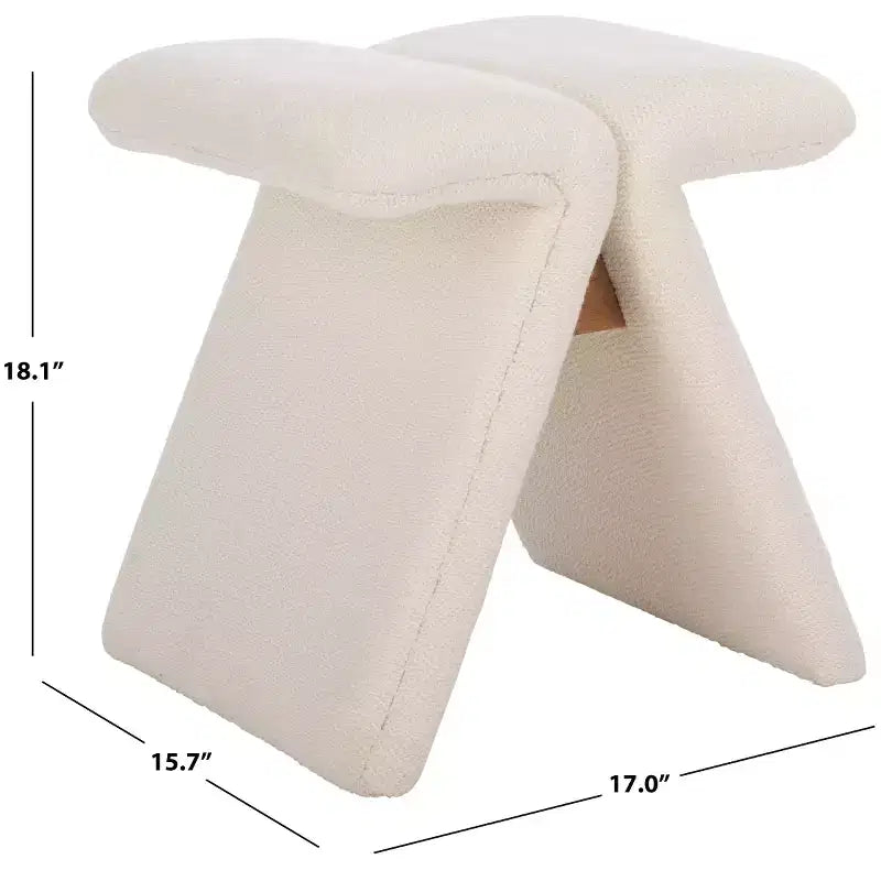 Repose-pieds en polaire Teddy